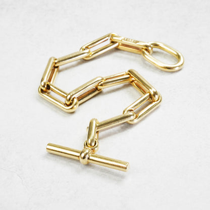 HERMES サランボ YG ブレスレット