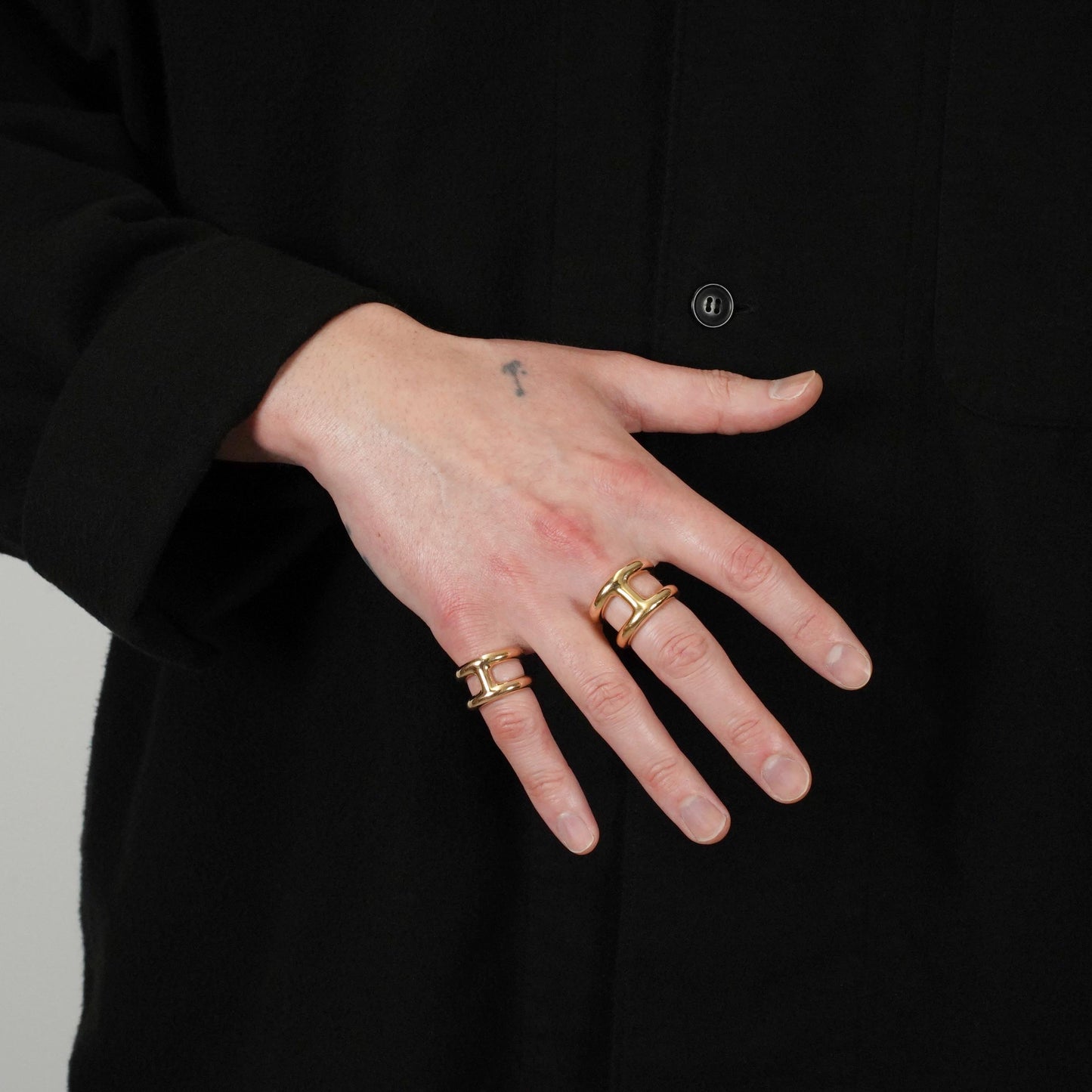 HERMES オスモズ PM リング RG 50号