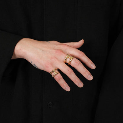 HERMES オスモズ PM リング RG 50号