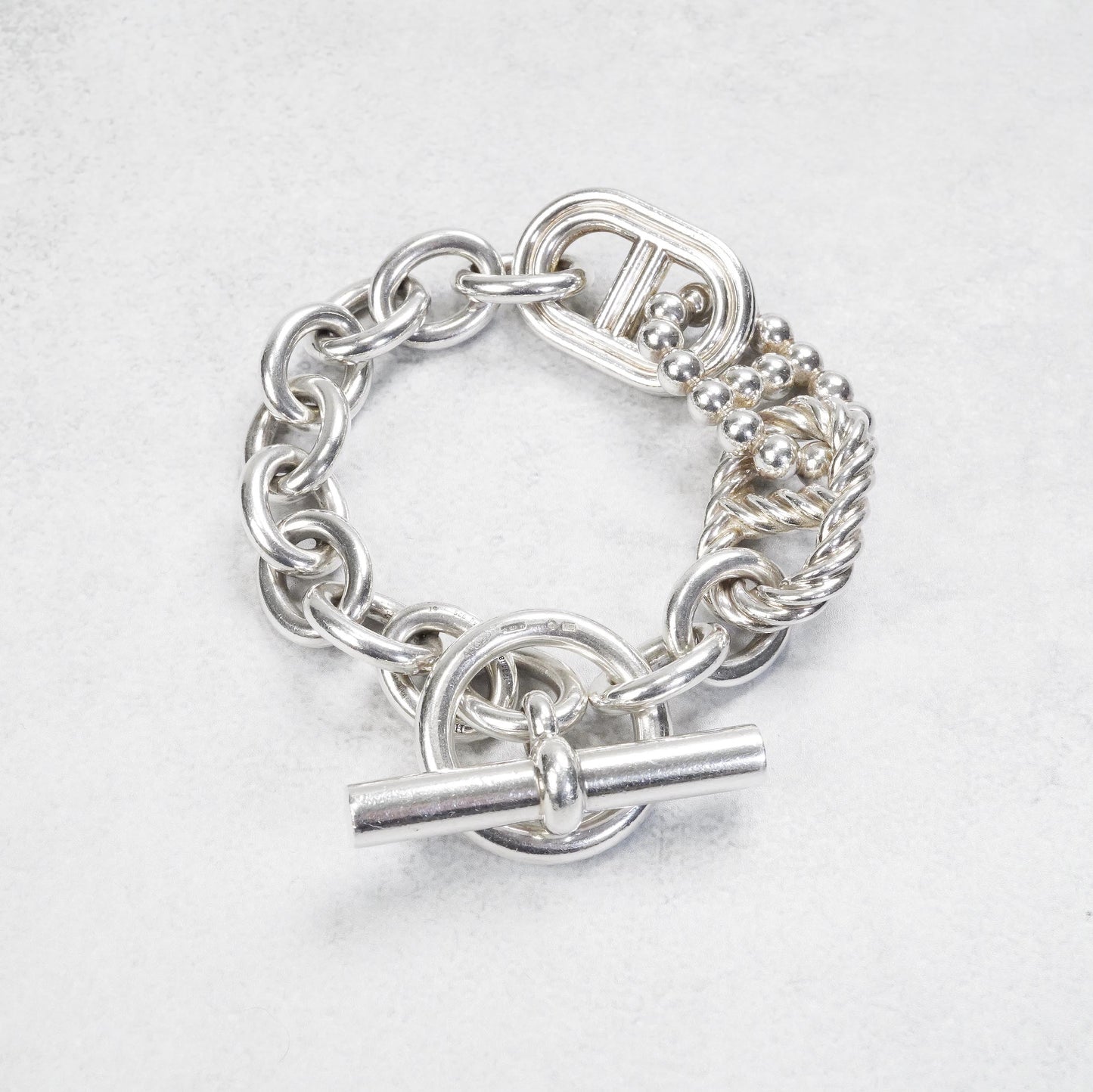 HERMES パラード GM ブレスレット STサイズ