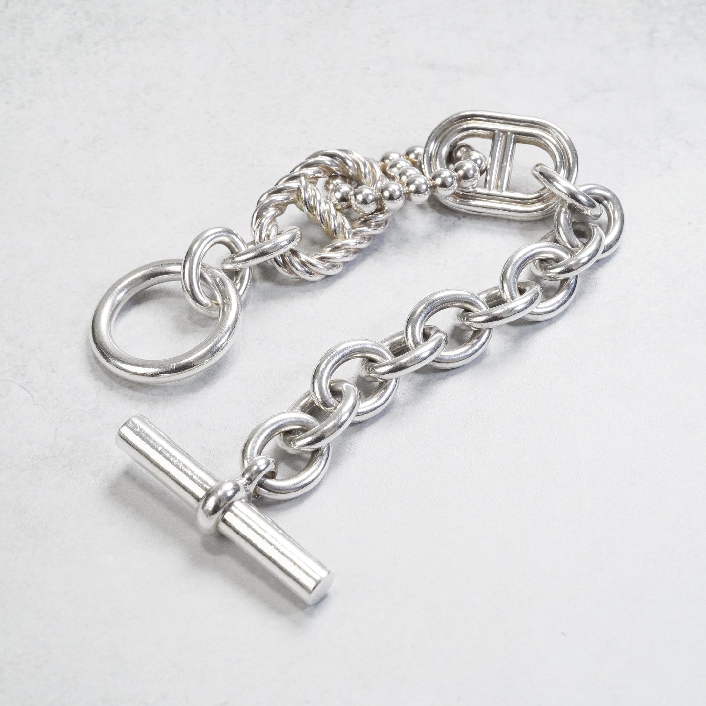 HERMES パラード GM ブレスレット STサイズ