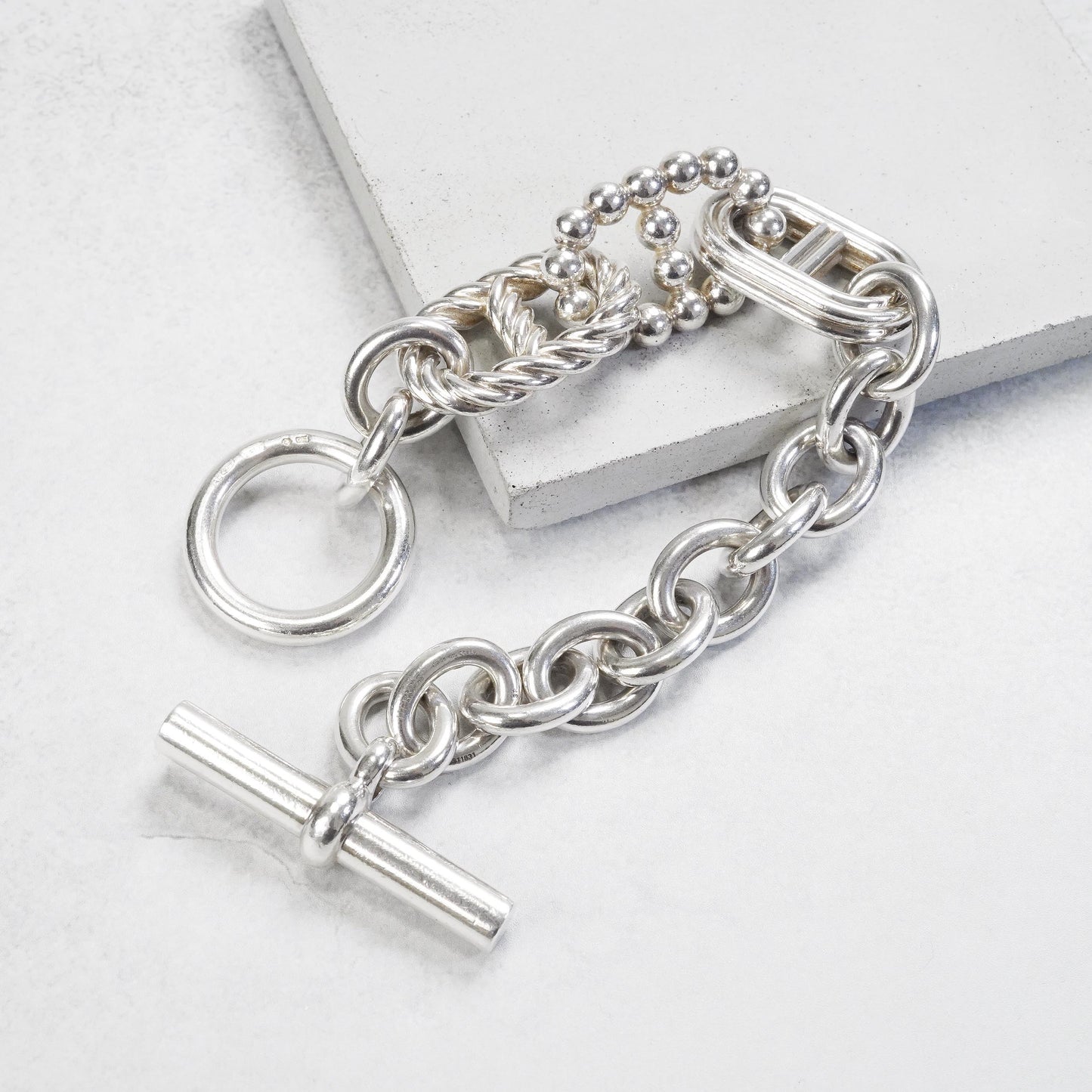 HERMES パラード GM ブレスレット STサイズ