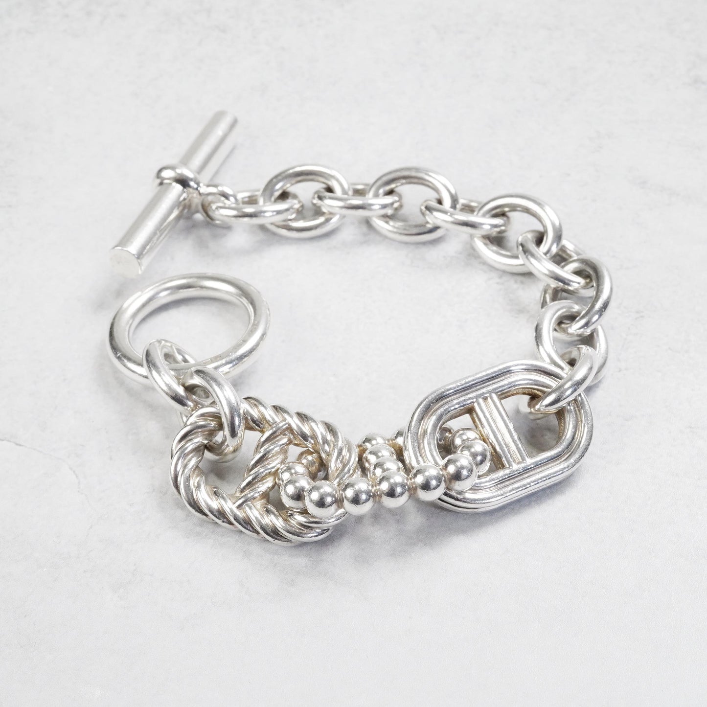 HERMES パラード GM ブレスレット STサイズ