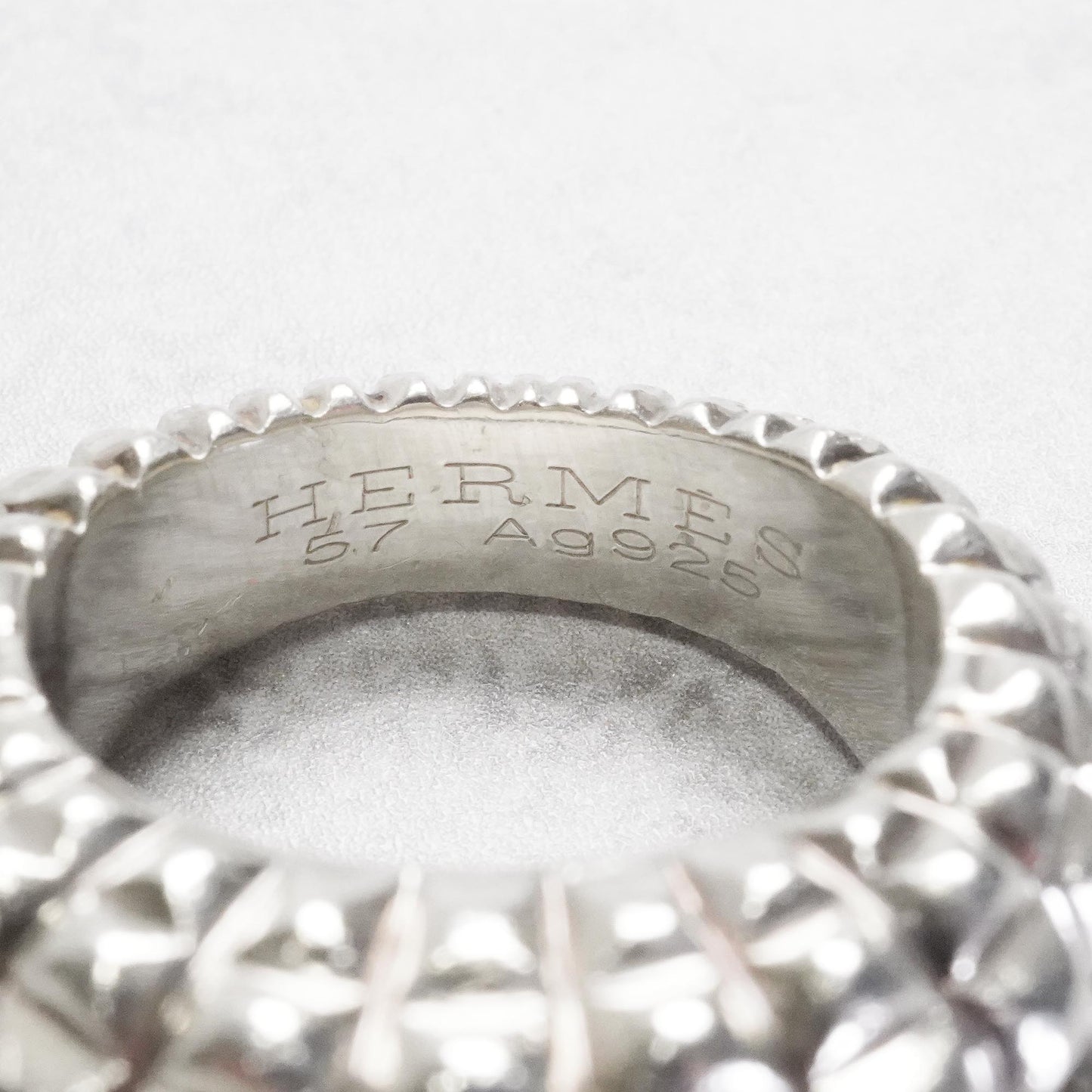 HERMES メドール リング 57号