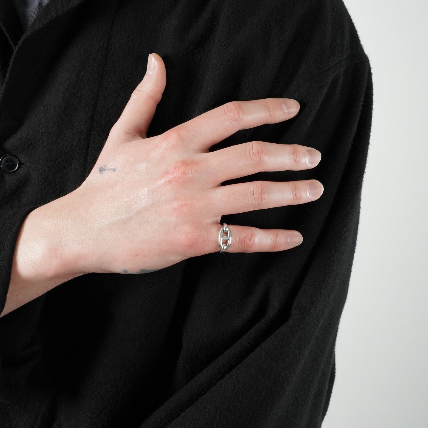 HERMES シェーヌダンクル リング 49号