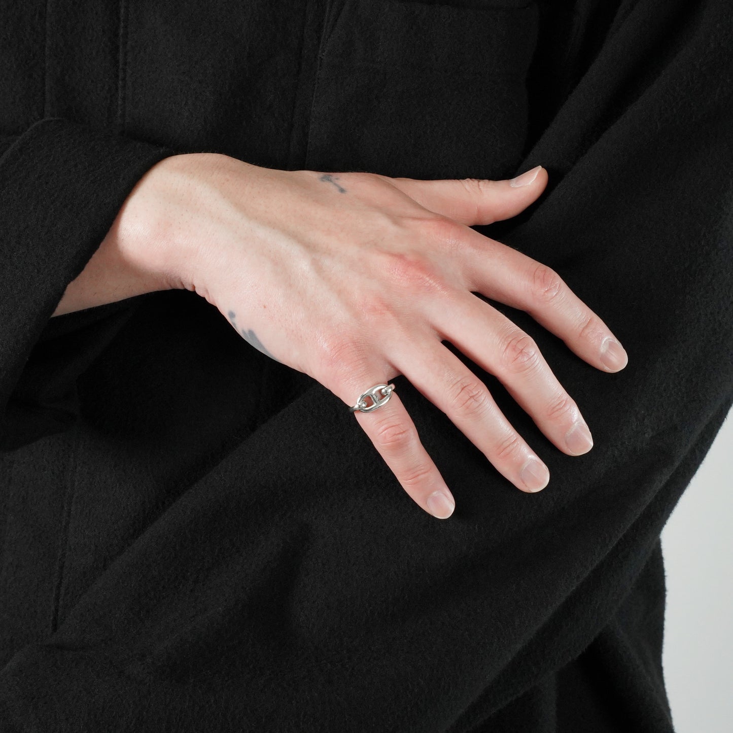 HERMES シェーヌダンクル リング 49号