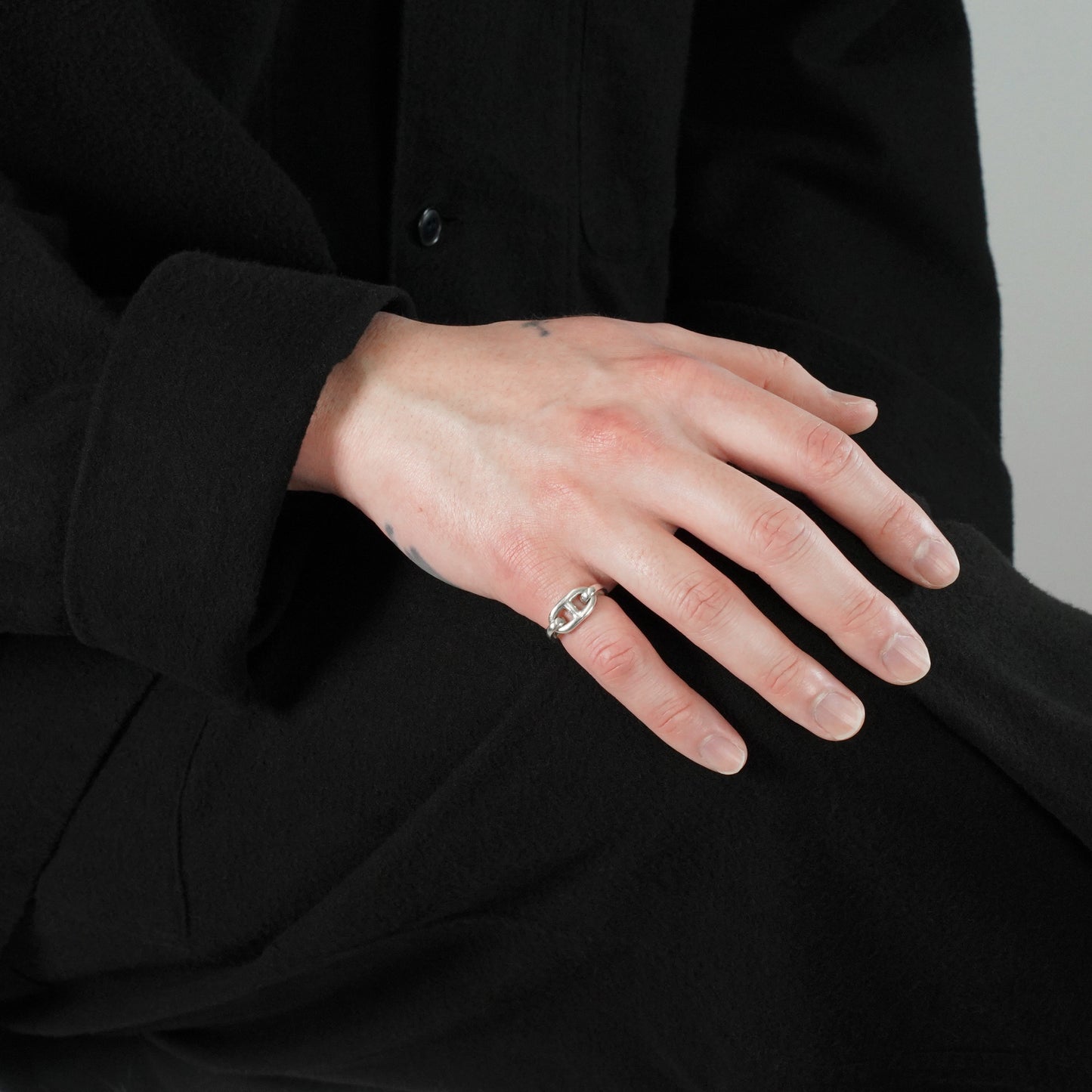 HERMES シェーヌダンクル リング 49号