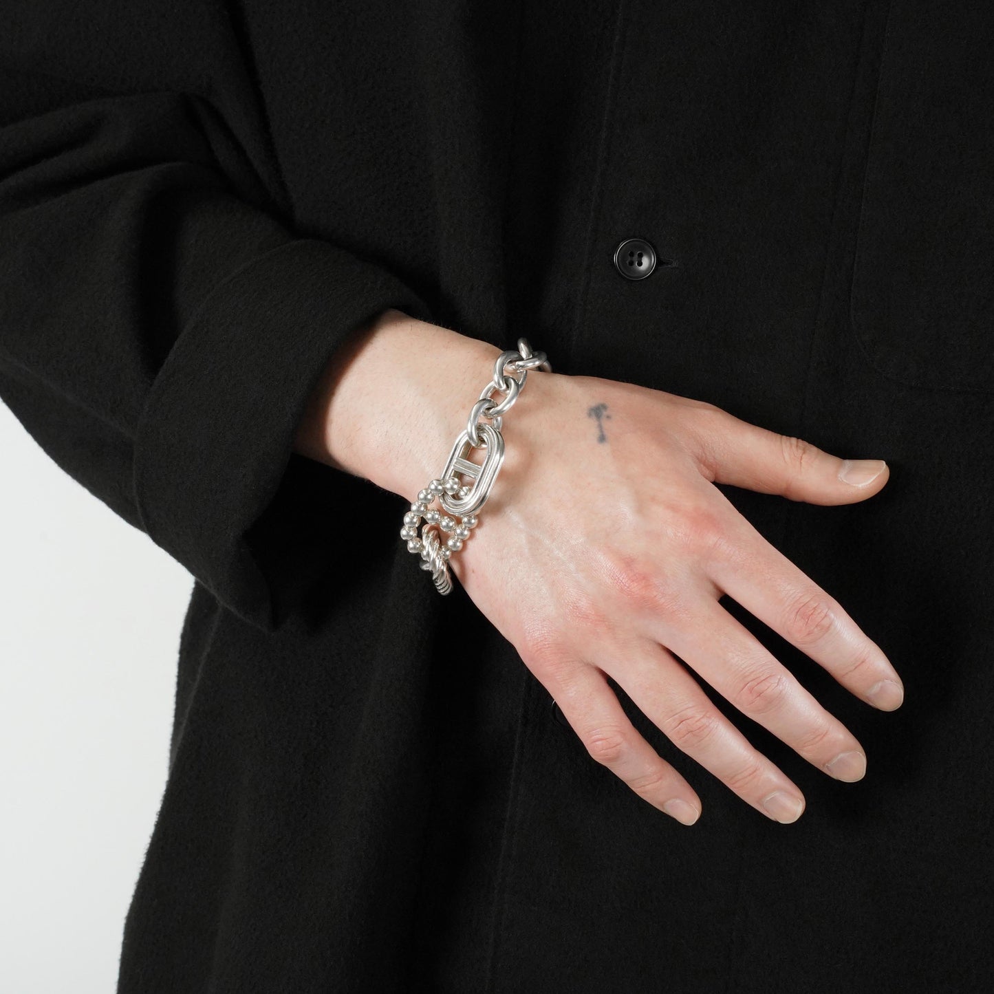 HERMES パラード GM ブレスレット STサイズ