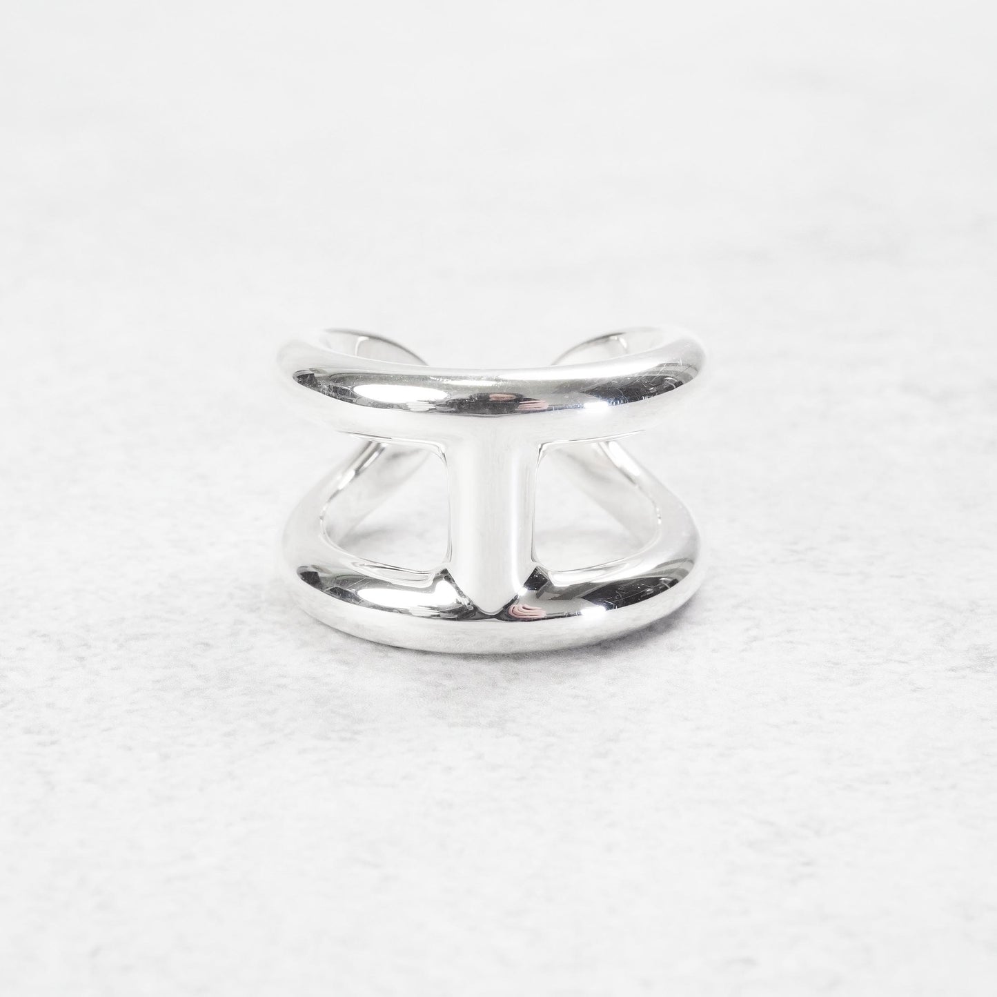 HERMES オスモズ GM リング 63号