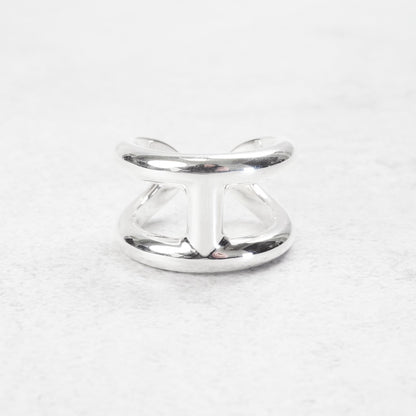 HERMES オスモズ GM リング 63号