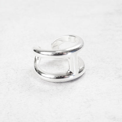 HERMES オスモズ GM リング 63号