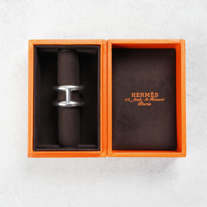 HERMES オスモズ GM リング 63号
